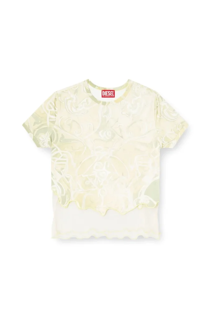 t-inlay Νάιλον T-shirt με εραλδικό τύπωμα
