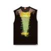 t-isak-a Αμάνικο T-shirt με τυπωμένους στίχους