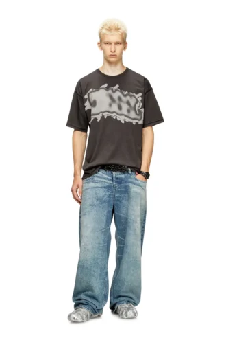 t-leonard-ihbj T-shirt με εκτύπωση γκράφιτι