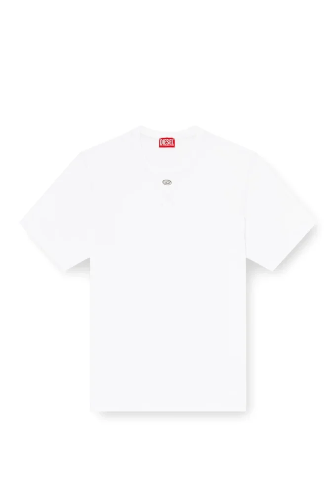 t-madjust-tr Κανονικό T-shirt με στρογγυλό λαιμό και Oval D t-madjust-tr Κανονικό T-shirt με στρογγυλό λαιμό και Oval D