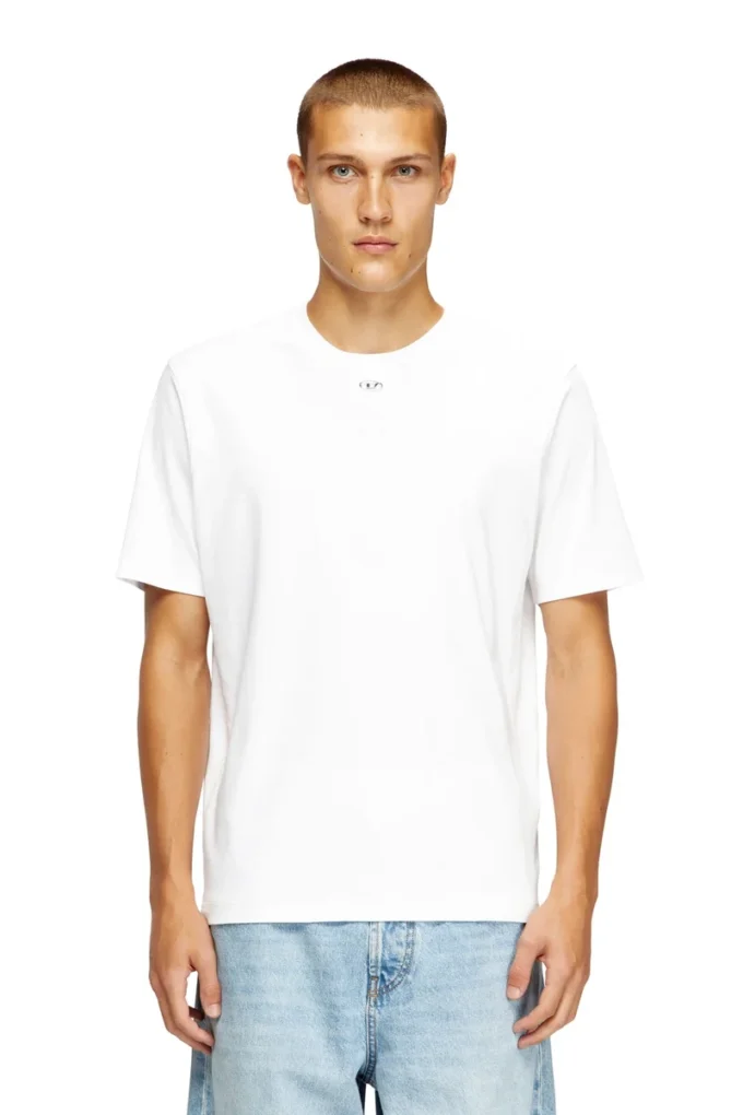 t-madjust-tr Κανονικό T-shirt με στρογγυλό λαιμό και Oval D t-madjust-tr Κανονικό T-shirt με στρογγυλό λαιμό και Oval D