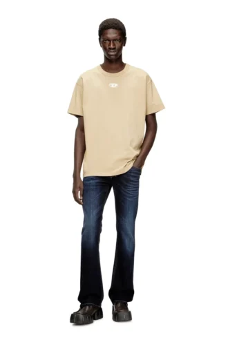 t-norm-iod Ελαφρύ βαμβακερό T-shirt με μεταλλικό λογότυπο Oval D