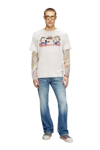 t-norm-t15 T-shirt με γραφικό από στρας