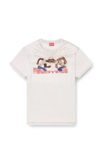t-norm-t15 T-shirt με γραφικό από στρας