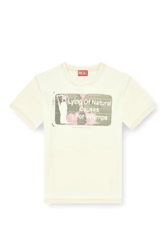 t-norm-t2 T-shirt με σλόγκαν και φθορά