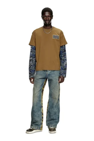 t-norm-t3 T-shirt με καμουφλάζ λογότυπο
