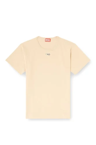 t-normy-od-s1 Βαμβακερό T-shirt με μεταλλικό Oval D
