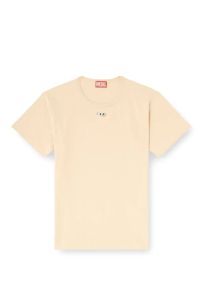 t-normy-od-s1 Βαμβακερό T-shirt με μεταλλικό Oval D