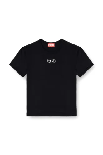 t-uncutie-long-od-q1 Στενό T-shirt με οβάλ κόψιμο