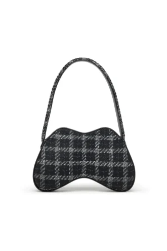 Τσάντα ώμου Double-D Τσάντα ώμου Double-D με μοτίβο houndstooth Τσάντα ώμου Double-D Τσάντα ώμου Double-D με μοτίβο houndstooth