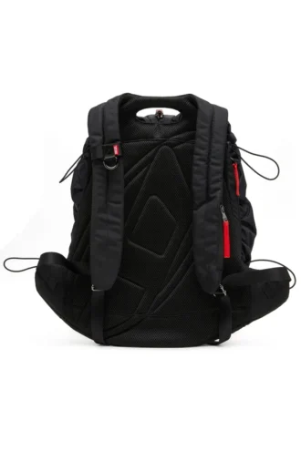 zip-d backpack x Zip-D-Backpack με εξωτερικό από τζάκαρ σε καρό μοτίβο